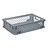 Crate for glasses 600x400x150 mm perforated walls and bottom, food proved plastic