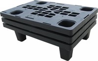 Kunststof display pallets voor product promotie in winkels