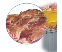 Meat handling containers