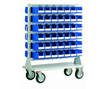 Mobile rack with 84 bins BISB4 Series