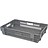 Stack nest container 600x400x144 perforated, 4 grips 26 Liter