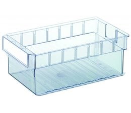 Regalkasten - , transparent Genteso BV | 400x235x145 Materialflusskasten