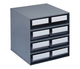Drawer cabinet 376x400x400 with 8 rack boxes