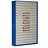 Parts storage cabinet with 204 clear boxes , 2000 mm high