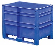 DOLAV Box Pallet 1200x800x950 , 652 L blue solid