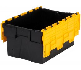 LOADHOG Bacs de distribution 600x400x310 jaune , 56 Litres