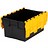 LOADHOG Bacs de distribution 600x400x310 jaune , 56 Litres