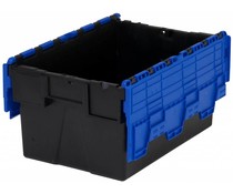 Distributiebak 600x400x365 blauw , 65 Liter