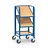 Shelf truck 410x610x1101 , 3 shelves , suitable for 3 Euro boxes , Boxes not included