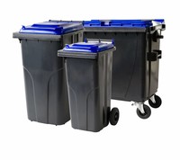 Waste and recycling containers • 2 and 4 wheels