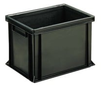 ESD Euro container 400x300x270 solid two handles