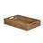 Klapkrat 600x400x113 , geperforeerd - Hout look - Actieve vergrendeling