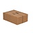 Caisse pliable 400x300x163 , perforé - aspect bois - Verrouillage actif