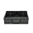 Caisse pliable 600x400x181, Ajouré- Verrouillage actif - Standard noir
