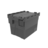 LOADHOG Bacs de distribution 400x300x306 gris foncé/noir , 25 Litres