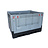 GENTESO Vouwbare palletboxen 1200x1000x800 mm-FLC- 3 onderlatten 1 uitname opening/deur