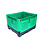 GENTESO Foldable Large Container 1200x1000x800 mm, 3 runners, Perforated.