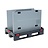 Opvouwbaar Sleeve Pack Palletcontainer, 1200x800x305/893