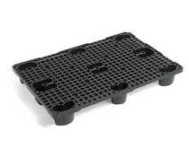 Nestable pallet 1200x800x145 mm, reinforced feet