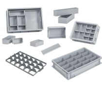 Accessories for stackable containers