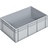 Bac norme Europe 600x400x220 mm fond et parois plein(es), pour charges lourdes et usage alimentaire Bac norme Europe 600x400x220 mm fond et parois plein(es), pour charges lourdes et usage alimentaire
