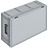 Plastic cases with cover lid and two handles, 42,4 L, 600X400x233 mm