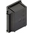 Bacs à bec ESD avec séparateur, 95x100x50 mm, 0.2 L, noir, pour usage Anti-electrostatique, conducteur