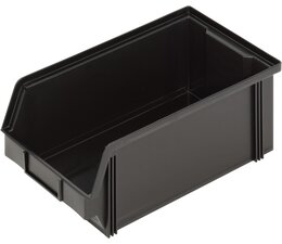 Bacs à bec ESD, 350x200x145 mm, 6.5 L, noir, pour usage Anti-electrostatique, conducteur