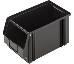 Bacs à bec ESD, 350x200x200 mm, 9.4 L, noir, pour usage Anti-electrostatique, conducteur