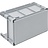 Eurobehälter 600x400x320 mm offene Frontseite, geeignet für schwere Lasten und Lebensmittekontakt
