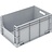Eurobehälter 600x400x320 mm offene Frontseite, geeignet für schwere Lasten und Lebensmittekontakt
