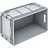 Euronorm bak 600x400x320 mm gesloten wanden en bodem, voor zware lasten en voedingsgeschikt
