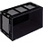 ESD Euro container 600x400x320 solid two handles, suited for handling of electronic components