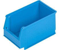 Kunststof Magazijnbak 230x150x130 mm, 4L blauw