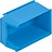 Storage bin SB4 230x150x130 mm, 4L , colour blue