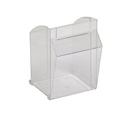 Box séparé transparent 100x108/97 mm pour bacs basculants BISTS5