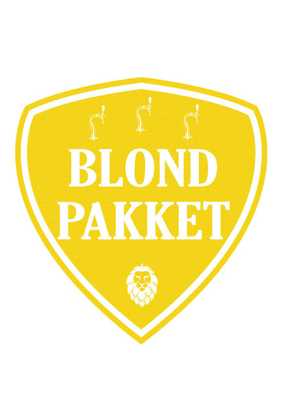 Blond bierpakket