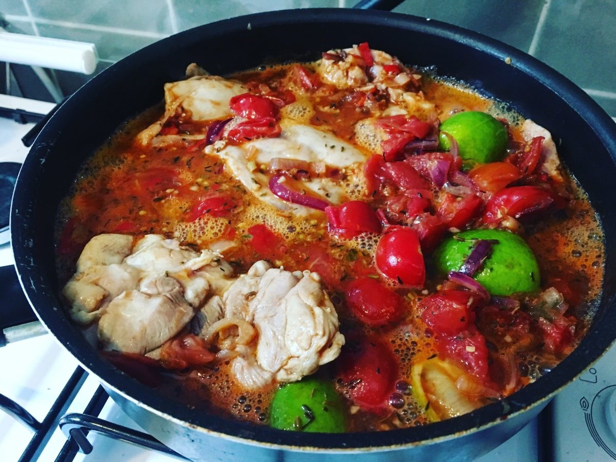 Pulled chicken met Nirvana witbier Pulled chicken met Nirvana witbier