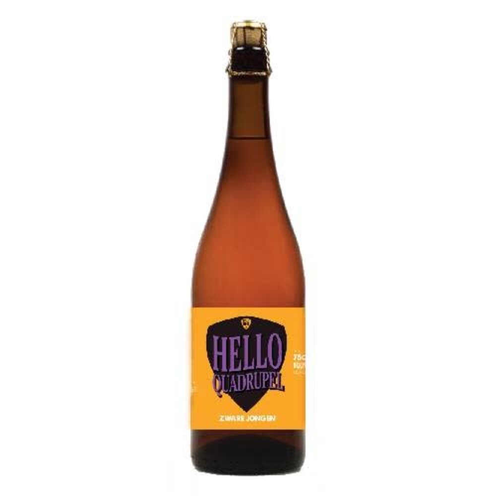 Hellobier Hello Quadrupel 75cl Hellobier Hello Quadrupel 75cl