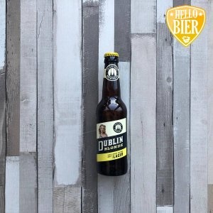 Dublin Blonde Lager  Herkomst: Dublin, Ierland  Mistig blondbier met de kleur van perzik. Medium schuimkraag die redelijk snel verdwijnt. Een gebalanceerd blond bier met citrustonen en waar de bittere tonen subtiel iets meer aanwezig zijn. Dublin Blonde is afkomstig van Irishtown Brewing Co. Ontstaan vanuit een idee in de pub om een bier te brouwen dat toegankelijk is om meer dan één te kunnen drinken. Blijkbaar is dat in Dublin wat lastiger te vinden. Het resultaat is deze Dublin Blonde. Waar de eerste batch nog kleinschalig was daar brouwen ze nu op grotere schaal omdat het bier goed ontvangen werd.  Alcoholpercentage: 4,4%