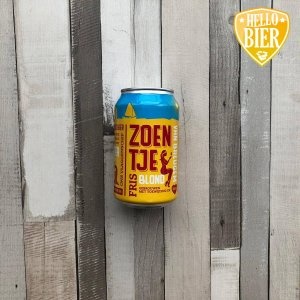 Saens zoentje  Herkomst: Zaandijk, Nederland  Blond bier met stabiele schuimkraag en de kleur van perzik. De smaak heeft tonen van citrus en ook hier komt de perzik terug. Deze smaken zijn afkomstig van de hop. Er zijn drie hopsoorten gebruikt uit Amerika, Duitsland en Nieuw-Zeeland. Fris en zacht van smaak met in de afdronk een bittertje. De geur is aangenaam en uitnodigend om er een slok van te nemen.  Voorheen was dit bier te verkrijgen in fles, tegenwoordig in blik. En dat is niet zonder reden. Bier in blik is in Nederland in opkomst.