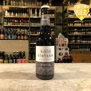 Kald Kletske   Herkomst: Dokkum, Nederland  Mistig kastanjebruin tot zwarte stout met beige schuimkraag. Gebrande tonen herken je in de geur. In de smaak herken je tonen van drop, laurier en mokka. In dit bier zijn gebrande koffiebonen en pruimen gebruikt. Vol van smaak met een zachte afdronk. Kald Kletske Kreftig is afkomstig van brouwerij Dokkum. Een locatie waar een brouwerij wordt gecombineerd met proeflokaal en zalen voor feesten en partijen.