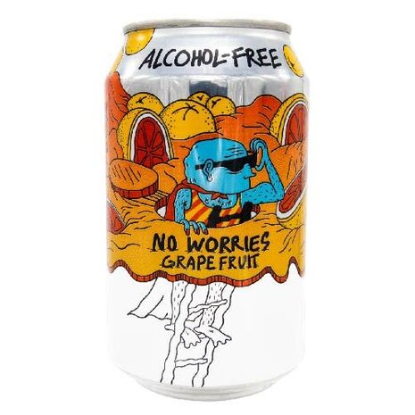 Lervig Lervig No Worries Grapefruit 33Cl