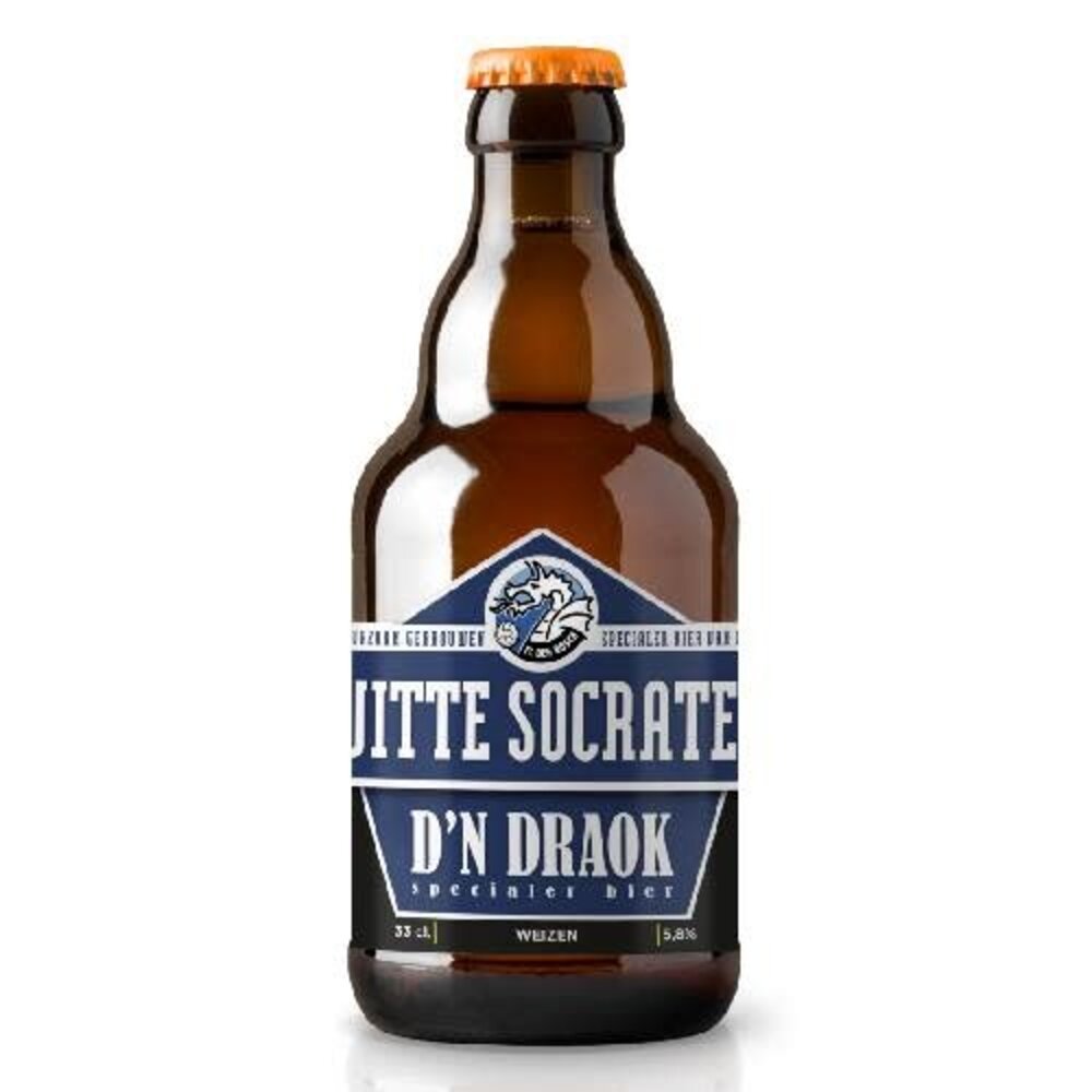 D’n Draok D'n Draok Witte Socrates 33cl 5,5% D’n Draok D'n Draok Witte Socrates 33cl 5,5%