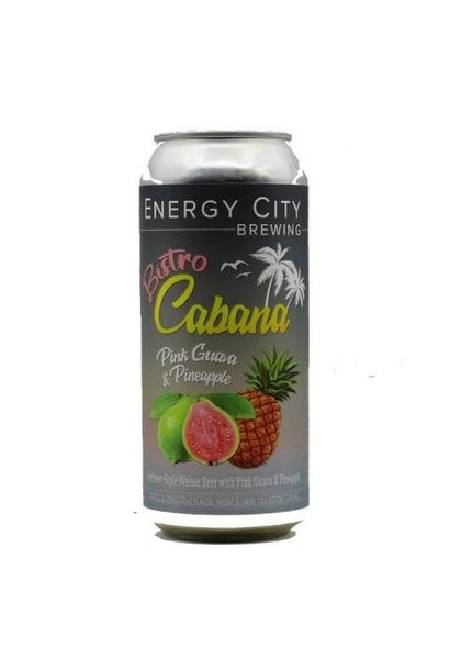 ENERGY CITY BISTRO CABANA PINK GUAVA & PINEAPPLE 47CL