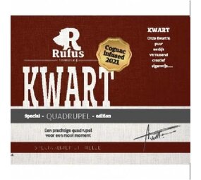 Rufus Kwart Cognac Infused 13% Rufus Kwart Cognac Infused 13%