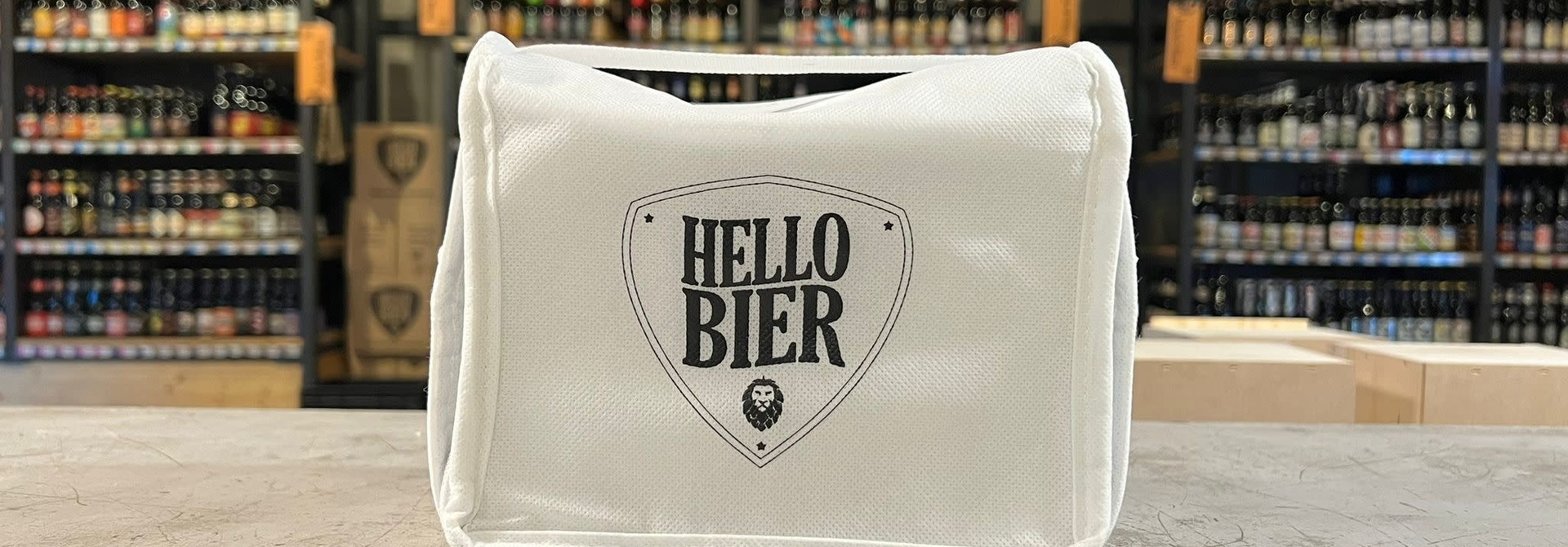 Koeltas 6pack Hellobier