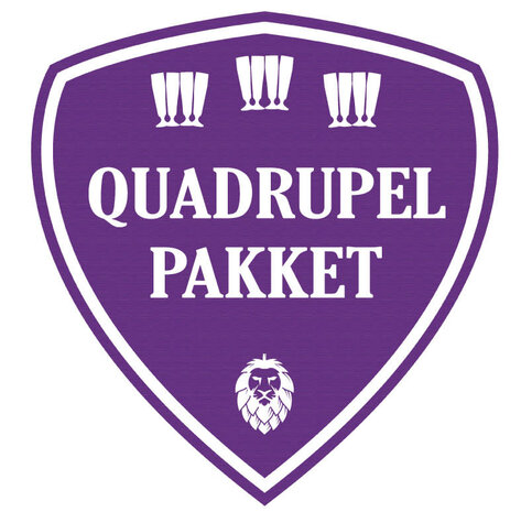 Hellobier Quadrupel bierpakket 12 verschillende Quadrupel  bieren