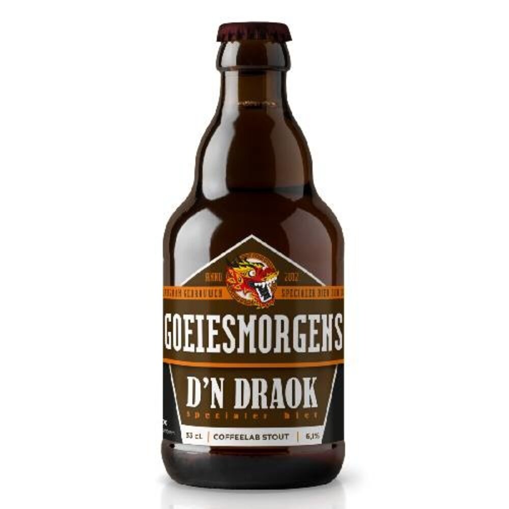 D’n Draok D'n Draok Goeiesmorgens 6,1% 33 cl D’n Draok D'n Draok Goeiesmorgens 6,1% 33 cl