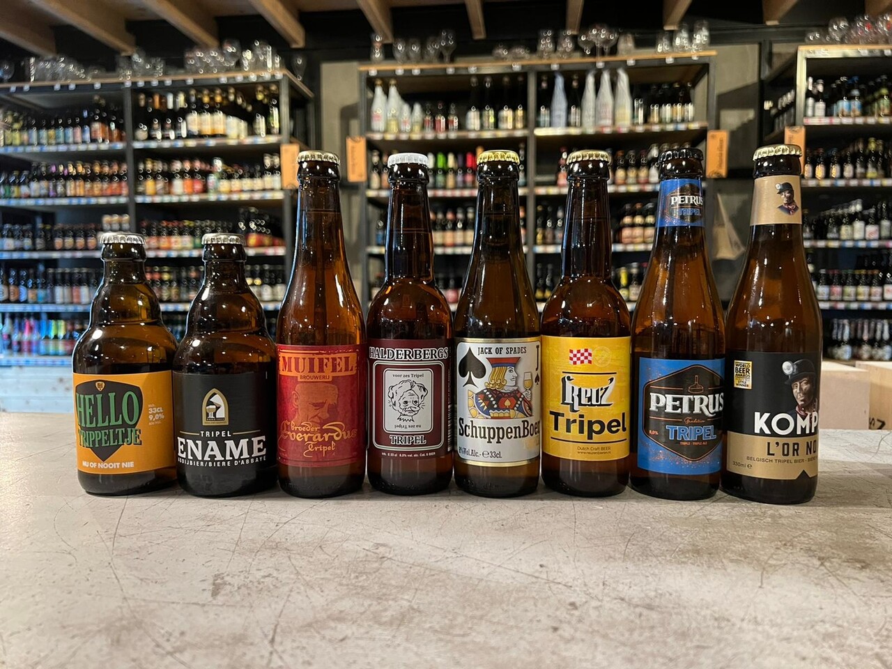 Hellobier Cadeau: Bierabonnement Tripel bieren 3 t/m 6 maanden inclusief verzendkosten Hellobier Cadeau: Bierabonnement Tripel bieren 3 t/m 6 maanden inclusief verzendkosten